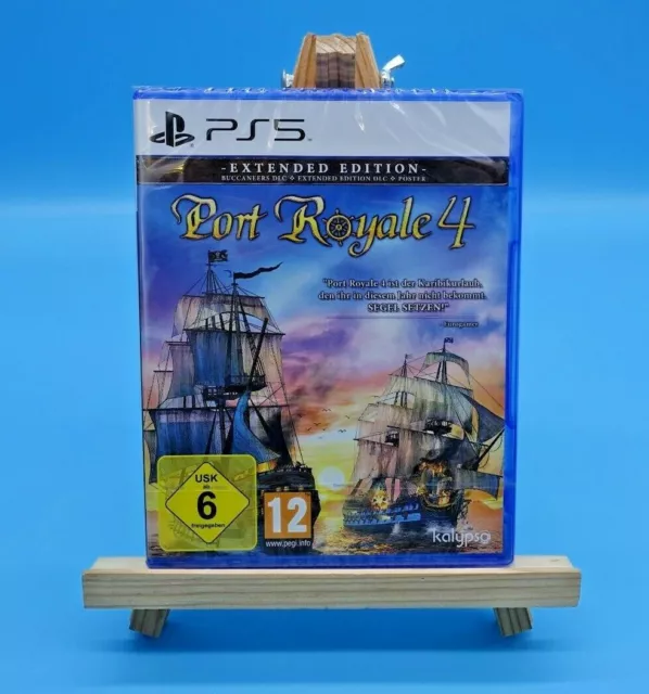 Port Royale 4 - Extended Edition · PlayStation 5 PS5 ·NEU/NEW· Versiegelt/Sealed