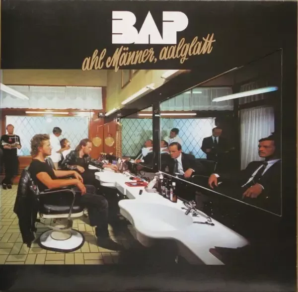 Bap Ahl Männer, Aalglatt DIE CUT COVER, BOOKLET EMI Vinyl LP