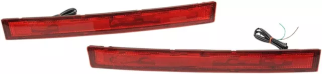 Harley Drag Specialties 2040-0345 Red Lens Kit for Saddlebag Side Light