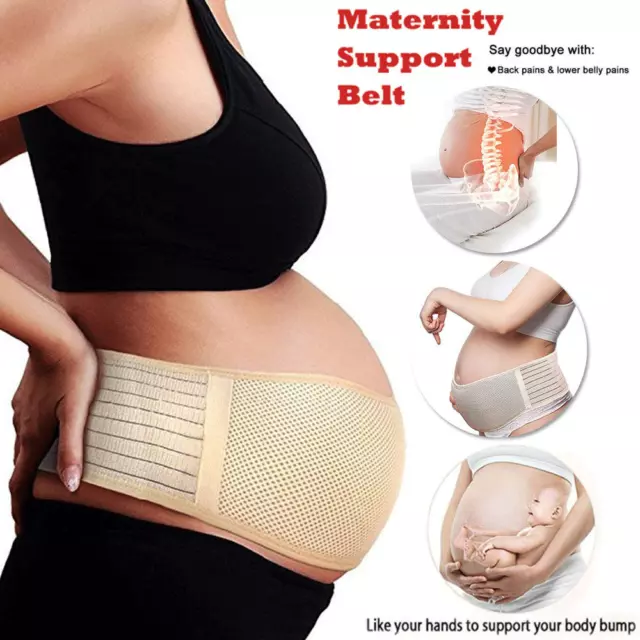 DELUXE MATERNITY BAND Abdomen & Back Support Belt Pregnancy Tummy Belly Brace