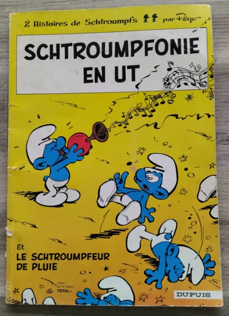 BD Les Schtroumpfs Schtroumpfonie en Ut 1972