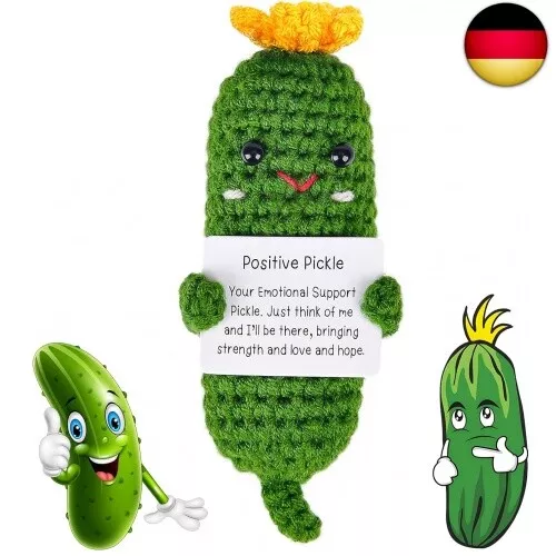 Positive Kartoffel Pickle Potato, Glücksbringer Pocket Hug Geschenke,