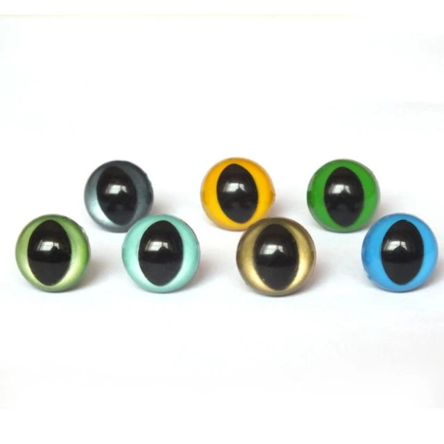 100Pcs Plastic Safety Eyes Amigurumi Amigurumi Cute Craft  Plush Animal