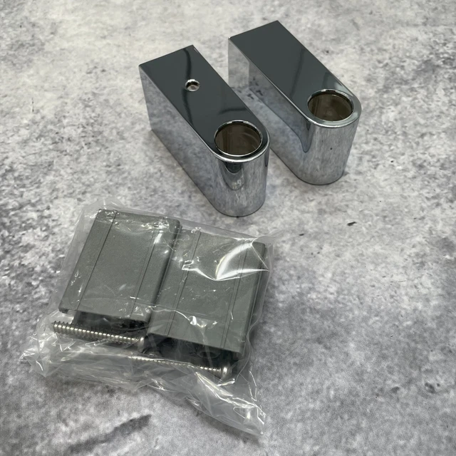 GENUINE MIRA SHOWER Mira L14D slide bar support Chrome Pair (1703.201