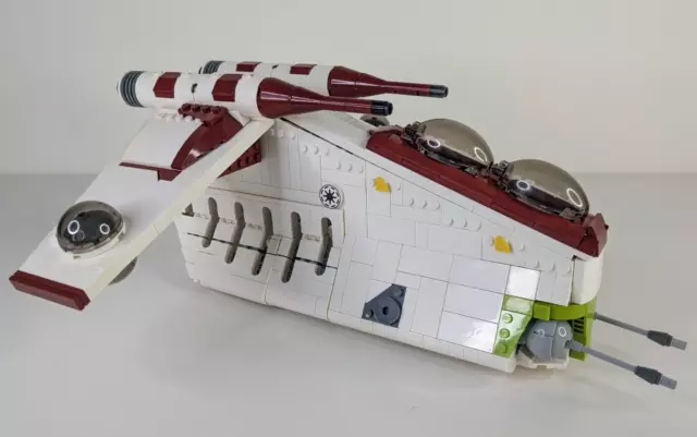 LEGO Star Wars Set Republic Gunship M5 Builds Custom Set Complete