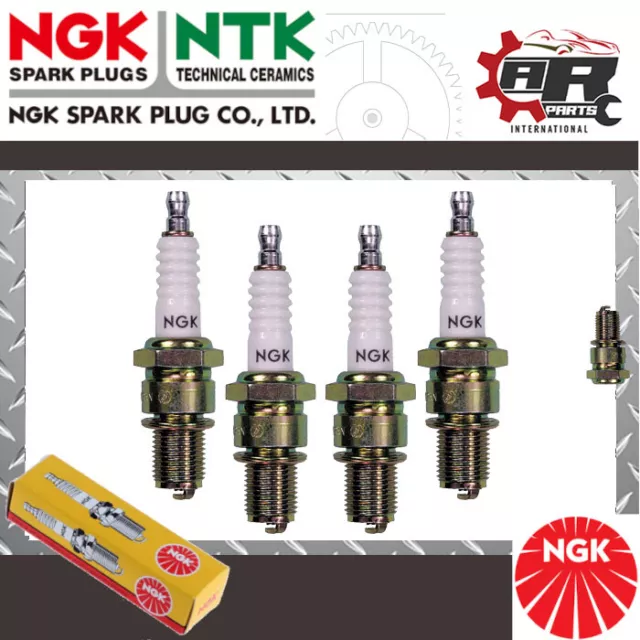 4 Pack NGK Course Bougies DAllumages Authentiques R6252e-105 Stock N°2396