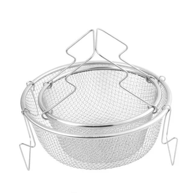 Colander, Flood Strainer Stainless Steel Strainer For Eating, Fries, Tea, Flour