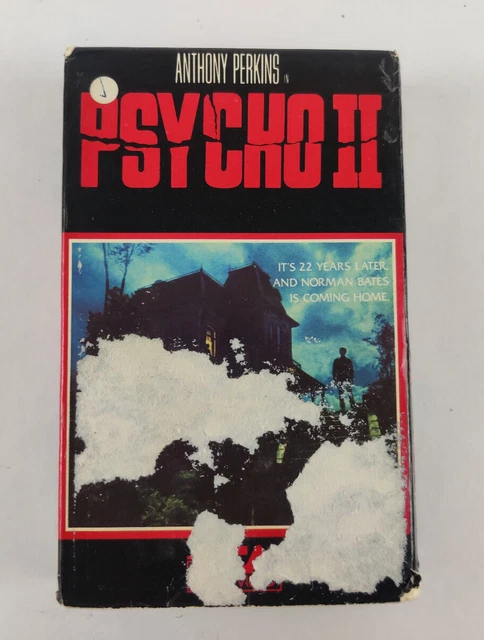 Psycho II  - BETAMAX 1983 Anthony Perkins Beta Horror 
