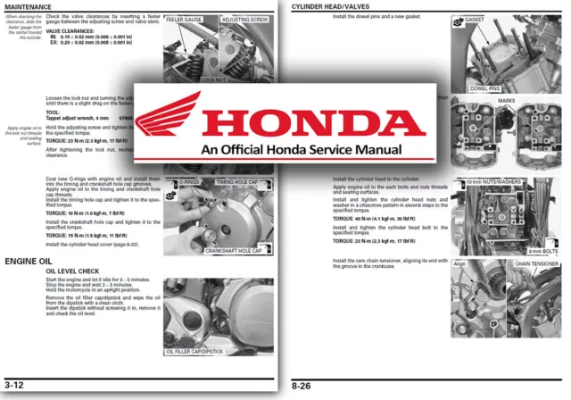 Honda XL700 Transalp Service Workshop Repair Manual Shop XL 700 XL700V V