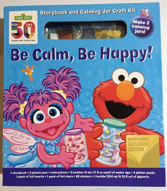 Sesame Street Glitter Jar FOR SALE! PicClick