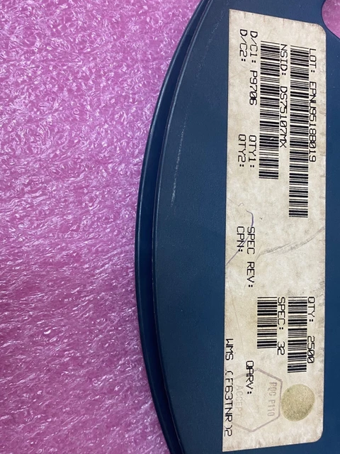 Lot X 130 Ds75107mx / Nopb Ic Ligne Récepteur Double 14-SOIC