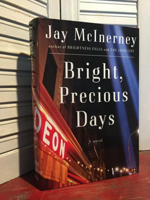 SIGNÉ - JOURS LUMINEUX ET PRÉCIEUX par Jay McInerney (2016, couverture rigide) 2