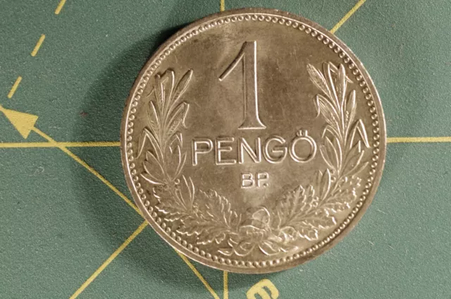 1939-BP Silver 1 Pengo,  Hungary KM#510