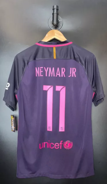 BARCELONA 2016-2017 NEYMAR JR ORIGINAL JERSEY Size M