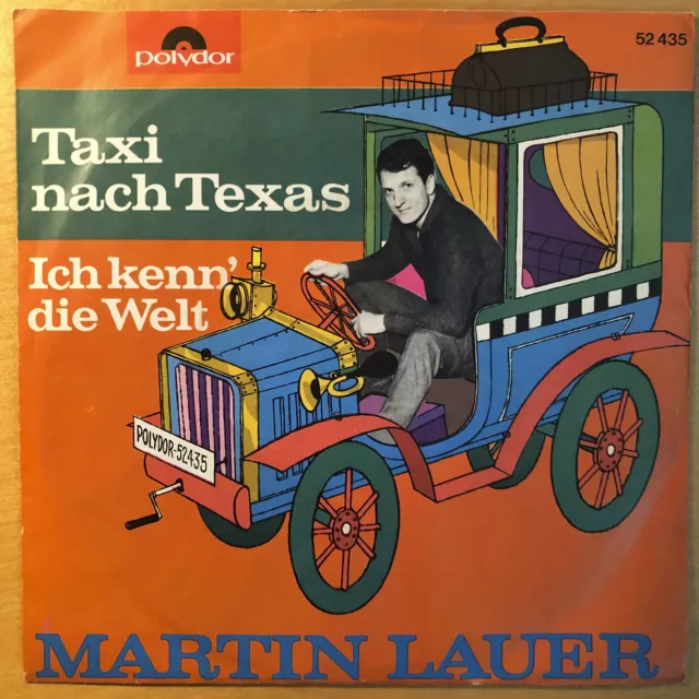 MARTIN LAUER : Taxi nach Texas PLUS John Browns Baby - 2 SINGLES - Polydor  EX !