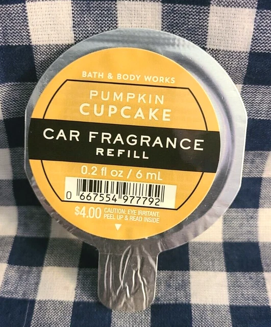 NEW Pumpkin Cupcake Scentportable CAR Refills Bath & Body Works