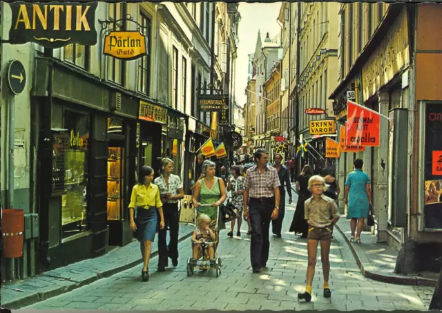 Sweden - Sverige - Stockholm - Västerlånggatan - Gamla Stan - Old town