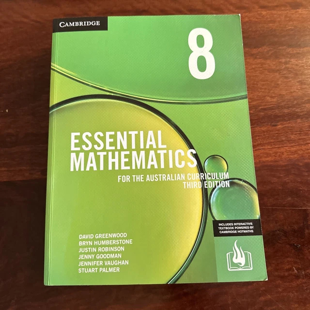 Essential Mathematics for the Australian Curriculum Year 8 by Humberstone Et Al