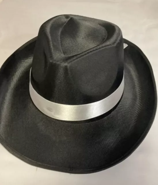 SPIRIT HALLOWEEN COSTUME Black Fedora gangster hat £14.10 – PicClick UK