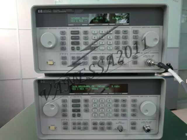 1PCS HP Agilent 8648D Signal Generator 9 kHz to 4000 MHz w/ Opt. 1E20 1E5