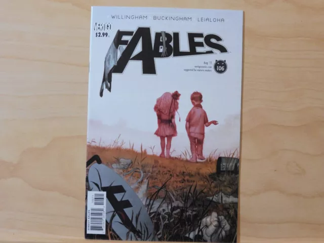 DC Vertigo Comics:  FABLES #106  August 2011  Bill Willingham, Mark Buckingham