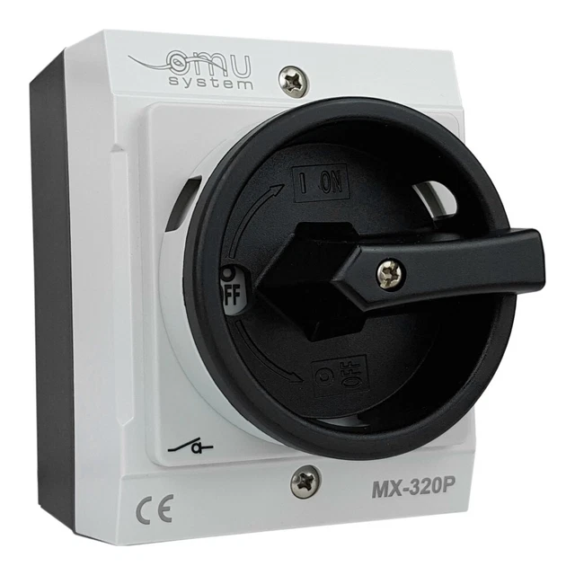 Interrupteur Principal 3x20A 4kW A Interrupteurs-Sectionneurs IP65 XBS