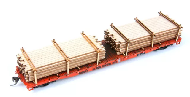 AMB American Model Builders LaserKit  Lumber Load Kit  HO Scale #201 Bob The Tra
