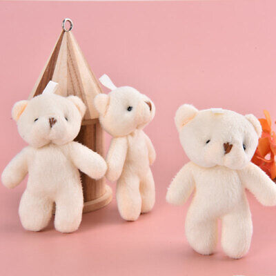 Miniatura PICCOLO PICCOLO di giunti sferici 5.5cm Alto Bianco & Rosa Bunny Rabbit doll house 
