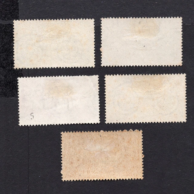 Italy, Trieste (Zone A) 1947 set of 5 stamps Mi#18-22 MH/used CV=9$ 2