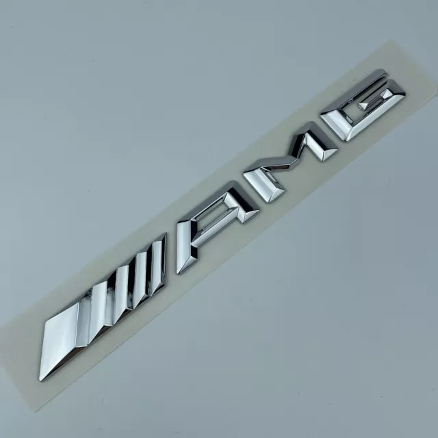 NEW STYLE - Mercedes AMG Boot Badge Rear Emblem Logo - Suitable for every model