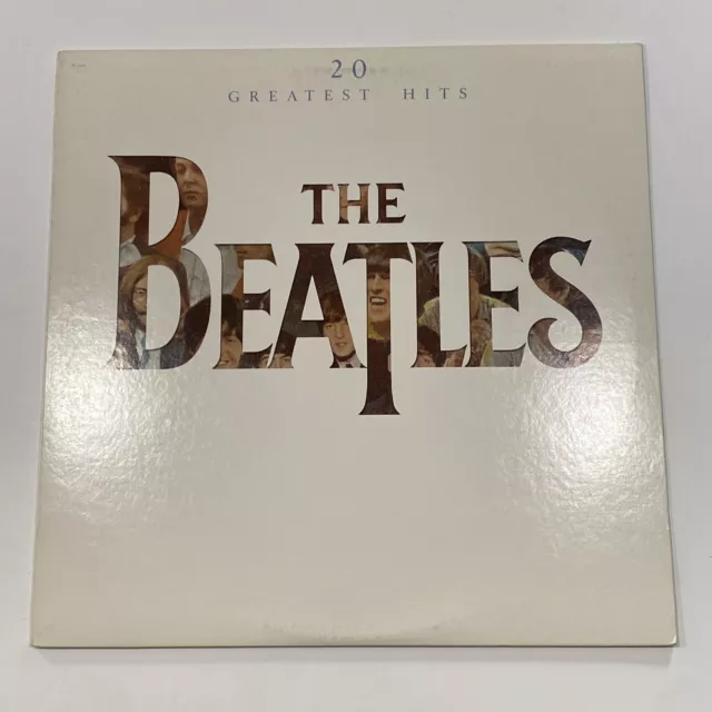 The Beatles 20 Greatest Hits 1St Press Cover Vinyl Capitol Record Sv-12245 1982