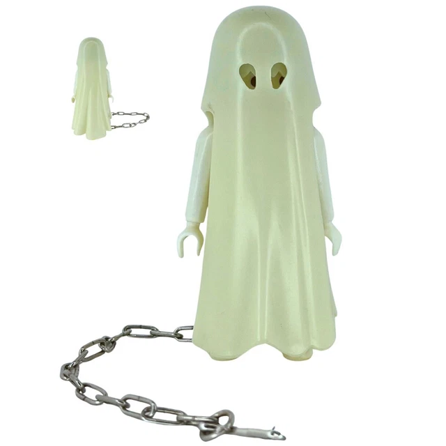 Playmobil Fant&ocirc;me Phosphorescent Avec Chaine Et Boulet &ndash; Moyen-&Acirc;ge (R&eacute;f 3317) L4298
