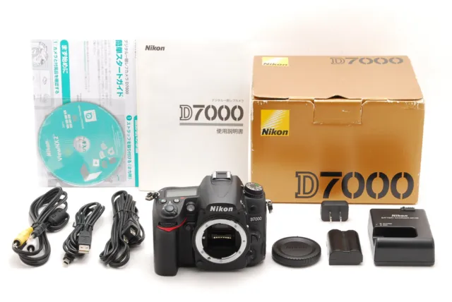 Nikon D7000 16.2 MP Digital SLR Camera "SC7,231 Boxed Near Mint" 2003834