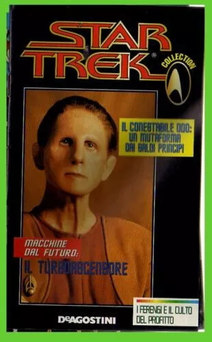 STAR TREK collection ODO il CONESTABILE mutaforma+turboascensore opuscolo