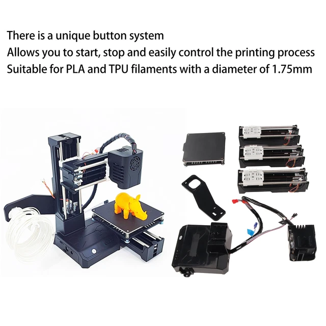 Fdm Mini 3d Printer For Beginners High Printing Accuracy Uniform Fdm Mini 3d Printer For Beginners High Printing Accuracy Uniform