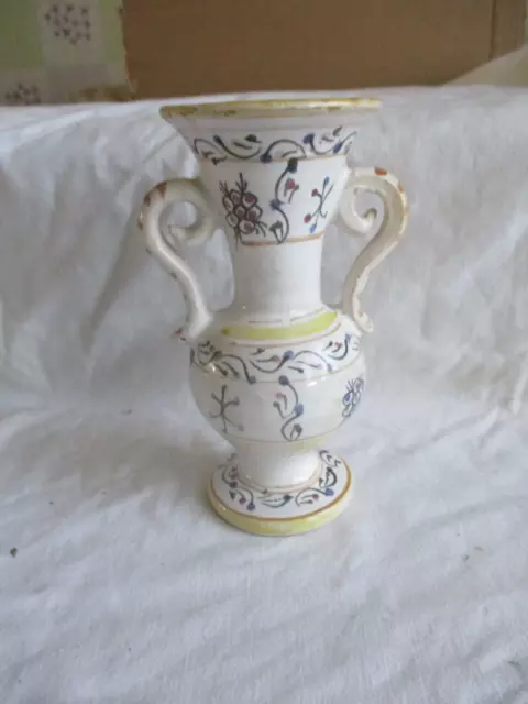 Keramik Amphore - Vase mit 2 Henkeln