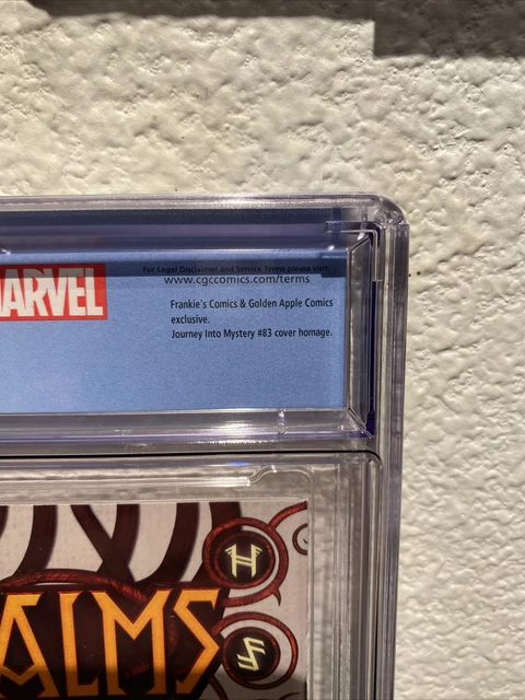 Marvel Comics The War of the Realms 1 crain cgc 6
