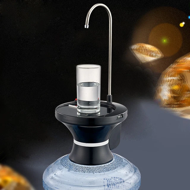 5 Gallon USB Electric Water Pump Dispenser Automatic Drinking Bottle Universal