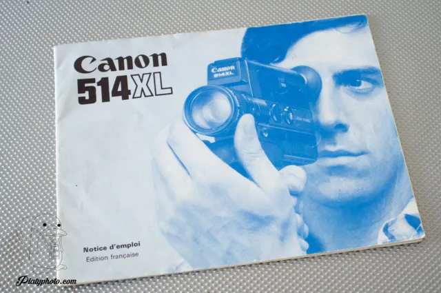 Canon 514Xl Mode D'emploi Notice Manual Fr