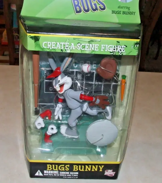 Looney Tunes - DC Direct - Create-a-Scene Figure - Bugs Bunny - New
