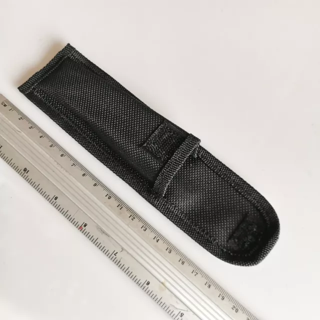 Nylon Knife Sheath For Folding Pocket Knife or Multi Tool Pouch Black