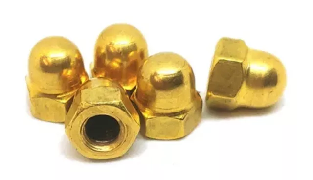 Dadi Ciechi In Ottone  M6  Confezione Da 1000 Pezzi