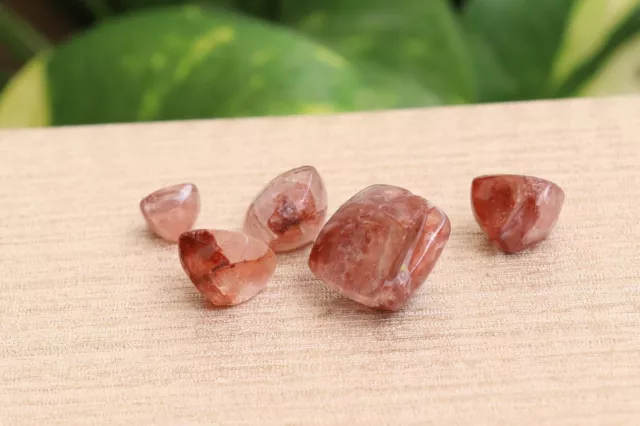 Magnifique Rose Samadhi Quartz Lisse Uni Poli Fait à la Main Cristal Sucre Miche 3