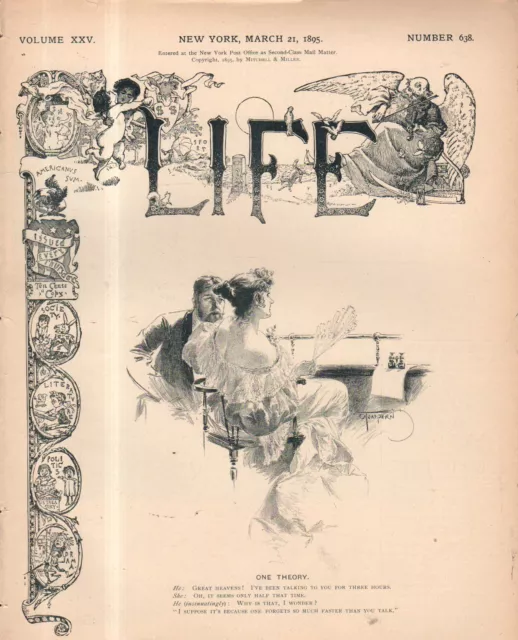 1895 Life March 21-Lily Langtry returns;Platt owns New York; Delaware is corrupt