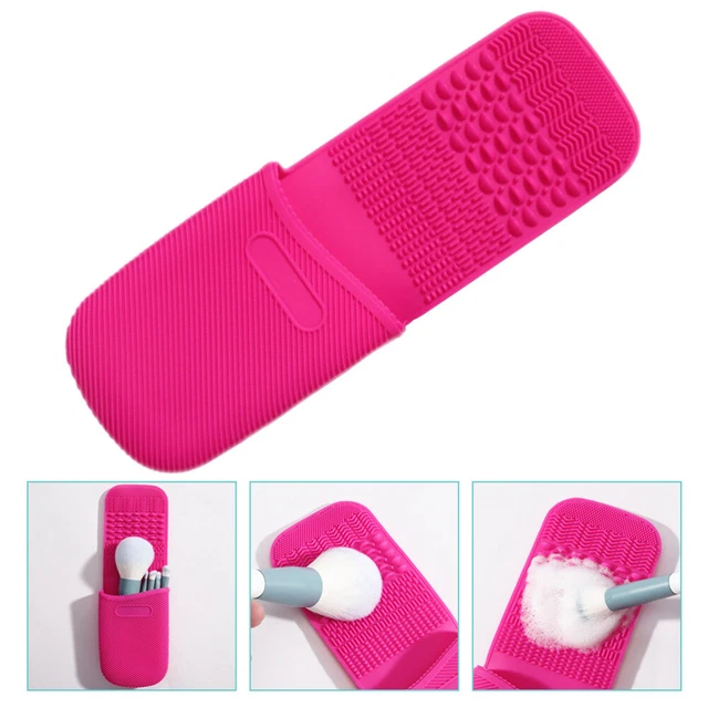 Pulizia Da Pennelli Trucco Pulitore Colore Pad Pulizia Spazzole Pulizie