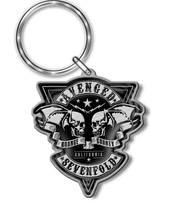 AVENGED SEVENFOLD OC official metal keyring keychain