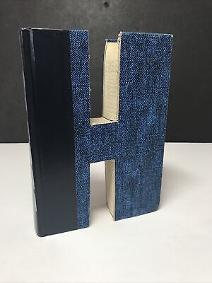Anthropologie Book Decor Letter Monogram H Made From Reader’s Digest Hand Cut