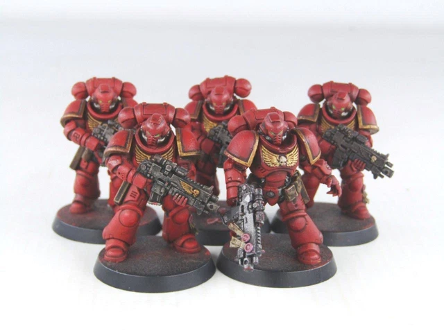SPACE HULK SPACE Marine Blood Angels Terminators Warhammer 40k peint