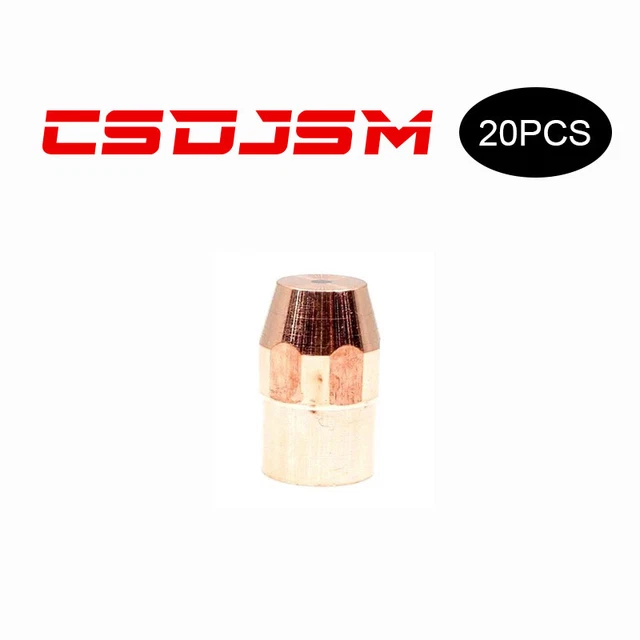 20pcs 19918 Plasma Cutting Electrode fit ESAB PT-17AM Cutter Torch Wear Parts