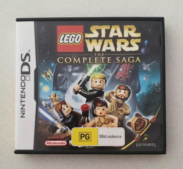 LEGO STAR WARS The Complete Saga Nintendo DS Game Complete